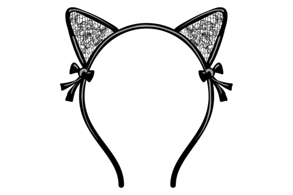 Cat Ears Festive Hand Band Cartoon Icon