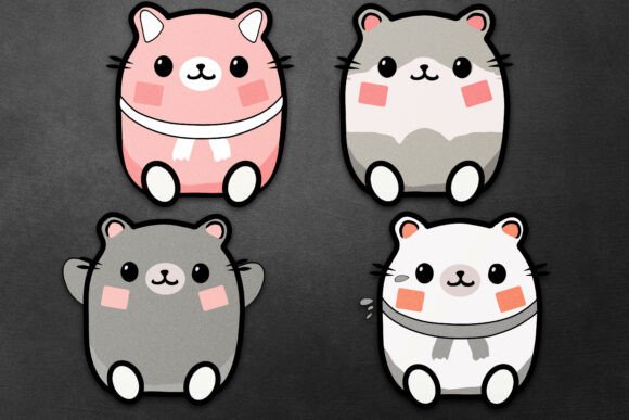 Cute Cat T-shirt and Mug Design